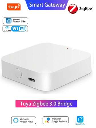 Tuya Zigbee Hub Bridge Smart Gateway Wi-Fi Bluetooth Draadloze Afstandsbediening Schakelaar Smart Home Werkt Met Alexa Home