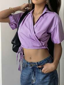 BLUSA - Púrpura malva - Ver 3