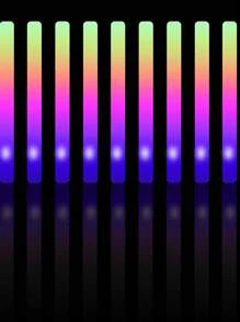 84PCS Foam Glow Stick, 3 Kinds Of Flash Mode Suitable, Glow Party Supplies, Suitable For Wedding Parties, Music Carnival, Birthday, Valentine's Day Party And Other Festive Atmosphere Decoration