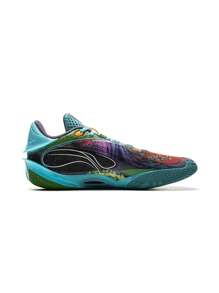LI-NING WADE 808 5 ULTRA Men's Basketball Shoes Professional Sports ABAV015 Legit Official Store - French Emerald Green/Bachelor Blue - View 3