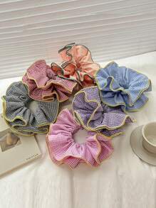 Duże gumki do włosów z falbanką w kratkę, urocze ozdoby do włosów, akcesoria do włosów dla kobiet, narzędzia do włosów, akcesoria kosmetyczne, akcesoria do kręconych włosów, akcesoria do włosów, akcesoria do włosów, akcesoria, akcesoria do włosów dla kobiet, jesień, podróże, narzędzia do włosów, akcesoria damskie, artykuły do włosów, kręcone włosy, gumki do włosów, gumki do włosów, gumki do włosów, akcesoria do kręconych włosów, prezenty, podróże, prezenty dla kobiet, akcesoria do włosów, ozdoby do pończoch