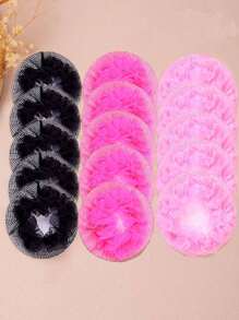1/3/10pcs Children Hair Net For Bun, Dance Ballet Gumball Hairnet For Girls, Hair Accessories For Stage Performance