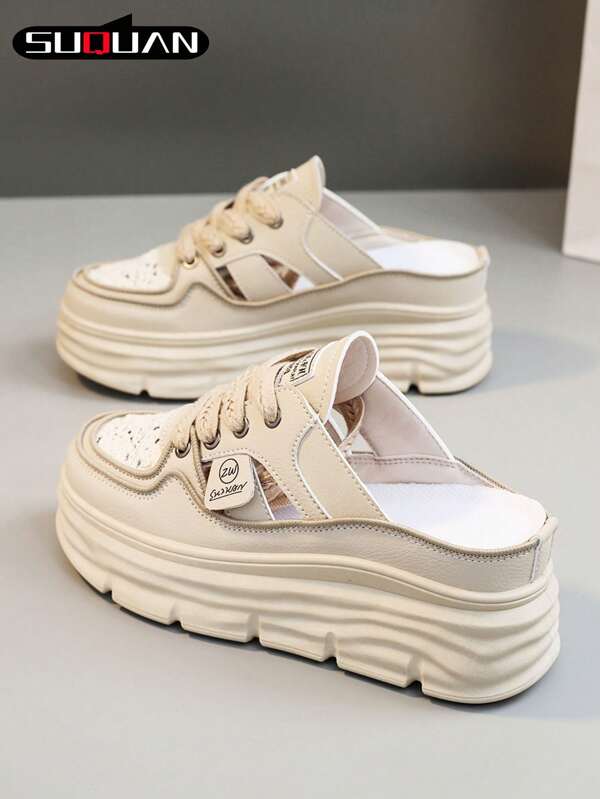 صندل نسائي عالي الجودة بنعل سميك خفيف الوزن بنمط المول ، أنيق ، متعدد الاستخدامات ، مريح ، نعال صيفية ذات جودة عالية ، شبشب ، أحذية كاجوال