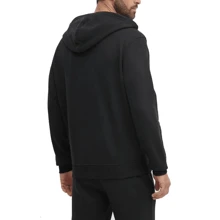 Calvin Klein WOVEN LABEL ZIP THRO - Ck black - View 3