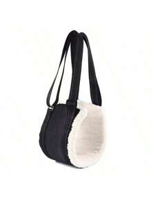 Dog Walking Assistance Harness, Soft Plush Elderly/Injured Dog Assistance Harness, Breathable Rehabilitation Care Harness, Disabled Dog Stairs & Car Assistance Harness, Rear Leg Assistance Harness - Multicolor - View 3