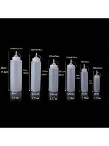 Kitchen And Kitchen Squeeze Bottle, Sauce Bottle, Seasoning Squeeze Bottle, Squeeze Seasoning Bottle, Salad, Barbecue, Baking, Camping, Kitchen Utensils Tomato Sauce Salad Dressing Sweet Sauce Fruit Sauce Seasoning Bottle Cake Cream Making Bottle Kitchen Seasoning Bottle