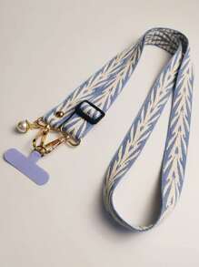 1pc Long Woven Rope Crossbody Strap With Pearl Pendant, Women Fashion Braided Phone Lanyard, Necklace Strap For Outdoor Travel Phone Protection Gifts For Mother, Family, Friends, Birthday, Holiday Phone Charm, Phone Chain - Multicolor - View 14