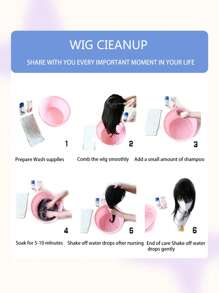 Pinza de garra para moño de cabello sintético, natural y esponjoso, adecuado para uso diario y eventos de mujeres, pinza para el cabello, accesorio para el cabello, accesorio casual de otoño/invierno, adecuado para atuendos de vacaciones de mujeres - Multicolor - Ver 10