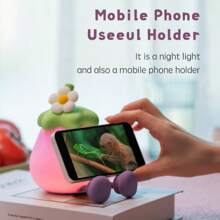 Eggplant Lamp, Adjustable Brightness Touch Control Night Light, Rechargeable Glare-Free LED Lamp, Dimmable Timed Night Light, Cute Gift