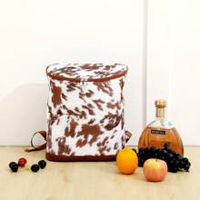 1pc Large Capacity Cooler Backpack, Leak-Proof Backpack Cooler Bag, Insulated Soft Cooler Bag, Camping Cooler Bag, Beach Cooler Bag, Freezer Backpack, Lightweight Travel Cooler Lunch Backpack, Suitable For Play Travel Hiking, Shopping - Multicolor - View 2