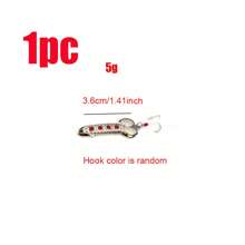 Señuelos de cucharilla para pesca en agua dulce y salada, señuelos de cucharilla de pesca para black bass, trucha, walleye, salmón, lucio, crappie