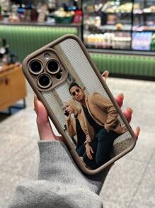 1 Stück personalisierte Foto-Handyhülle, individuelles Bild-Design Handygehäuse, Fotohülle kompatibel mit iPhone 16, 15, 14, 13, 12, 11 Pro Max, ideales Geschenk zu Jahrestag, Valentinstag, Geburtstag, Hochzeit, Muttertag, Vatertag, für beste Freunde, Mutter/Vater, Freund/in