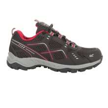 Regatta Womens/Ladies Vendeavour Walking Shoes (Granite/Pink Potion) - Grey - View 3