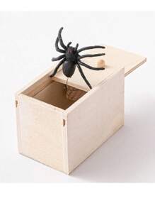 1pc/3pcs Spider Prank Box Magic Trick Toy, Scary Funny Gag Surprise Box Useful Joke Gift,Mystery Box,Magic Tricks,Joke Gifts,Mystery Box,Magic Tricks,Jokes - Multicolor - View 2