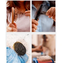 1 pieza Limpiador de peine - Peine de masaje con cojín de aire para el hogar, herramienta de limpieza con garra, cepillo para peine, herramienta de limpieza para desenredar el cabello, cepillo de cerdas limpiadoras, mini herramienta de limpieza de cerdas para eliminar el cabello y el polvo, adecuado para uso doméstico y de salón, útiles escolares, regalos, artículos esenciales del hogar, cepillo de cabello, peine, herramientas para el cabello, productos y accesorios para el cabello para barbería, salón de belleza, artículos esenciales de viaje, útiles escolares, artículos esenciales de viaje y vacaciones, accesorios para el cabello para mujeres
