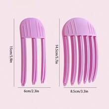 Wind-Shaped Comb High-Crowned Hair Magic Tool Hair Volume Maker Root Fixing Clip Slouchy Person Hair Styling Comb 3-Tooth 6tooth Comb