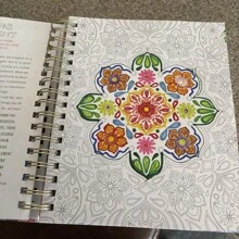 Devotional Coloring Book-Rest For Your Soul:-Spiral-Bound – Coloring Book-With Beautifully Illustrated Coloring Pages, The Adult Coloring Book Offers A Creative Outlet For Self-Expression And Relaxation.,Mother's Day,Mom's Gift,Back To School,School Supplies