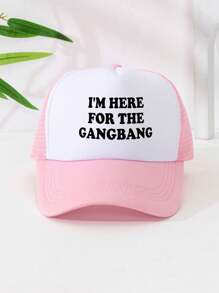 1 chiếc mũ lưỡi trai lưới xốp in hình ngộ nghĩnh, phù hợp cho cả nam và nữ, thích hợp đội hàng ngày, đi du lịch ngoài trời, leo núi, đi biển, nghỉ lễ Halloween, mùa hè, các dịp lễ khác. - Nhiều màu - Xem 19