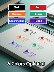 Ștampilă personalizată cu autocerneală și nume - Ștampilă personalizată de birou/afaceri pentru documente, corespondență, apreciere profesori, utilizare HR, cadou unic pentru șef, colegi, profesori, antreprenori, Ziua Îndrăgostiților, Ziua Mamei, Ziua Tatălui, zile de naștere, aniversări, absolvire, cadou pentru ea/el, articole esențiale pentru întreprinderi mici, cadou pentru Săptămâna aprecierii profesorilor, cadouri pentru evenimente corporate