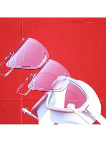 儿童游泳镜，大框防雾防水游泳镜，适合 6-15 岁儿童，可调节专业游泳装备套装 - 紫色 - 查看 6