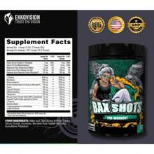 Ekkovision Preworkout (Bax Shots, Optismal, Dethroner, Satori Face Off, Project Mass, Ob Mix) - Optismal V2 - Puckin' Blue Raz - 無刺痛感 - 查看 6