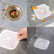 Silicone Bathroom Or Kitchen Drain Cover With Suction Cups And Easy To Clean - Grey - View 7