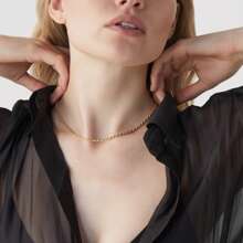 925 Sterling Silver Italian Woven Twisted Rope Chain Necklace, Made In Italy 18K Gold-Plated Solid Cut 3mm Twisted Rope Necklace, Stylish And Durable Design - The Perfect Gift For All Occasions (Includes Gift Box) - 20inch - View 7