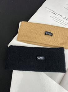 1-2-4 Pcs/Set Sports Wide Headbands, Made Of Knitted Material, Moisture Wicking, Suitable For Running, Facial Cleansing, Hair Accessories Turban Headband Sweatband Fall Winter Hair Band For Vacation Outfits Woman Elegant Scarf