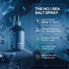 2PCS Sea Salt Spray, Natural Finish Sea Salt Spray For Hair, Volumizes & Texturizes, Light & Non-Greasy - 6,8 fl oz - Xem 3