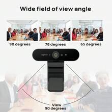 Logitech 一個羅技相機C1000e 自動對焦 4K高畫質相機 廣角可對焦 內建麥克風 紅外面部辨識 5倍數位變焦