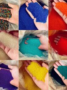  6000 Soaking Beads, Water Absorbing Gel Beads, Water Absorbing Beads, Water Sprites, Water Babies, Used For Soilless Cultivation, Vase Filling, Indoor Green Plants To Save Water, Can Keep Water For A Long Time, And Used For Christmas, Halloween, Wedding Center, Thanksgiving Decoration Gifts Birthday Graduation Home Decor Room Decor Flower Vase Glass Vase - Multicolor - View 12