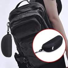 2 Peças Estojo Rígido Portátil de EVA para Proteção de Óculos de Sol com Zíper, Estojo para Óculos, Armazenamento de Óculos de Sol, Pano de Limpeza Suave e Gancho para Mulheres, Acessórios para Óculos, Estojo de Óculos de Sol com Zíper, Bolsa Portátil para Óculos Tanto para Homens quanto para Mulheres