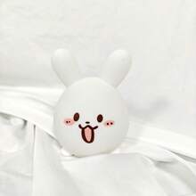 Lámparas de dormitorio Lámpara de silueta de conejo de mascota de dibujos animados con luz LED nocturna