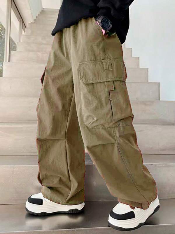 Calça Cargo Tactel Juvenil Infantil
