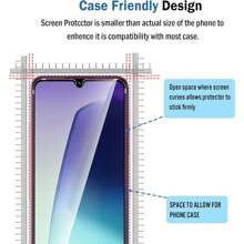 Set da 4 pezzi compatibile con Xiaomi Redmi 14C - 2 pezzi di pellicola protettiva in vetro temperato per schermo + 2 pezzi di pellicola protettiva in vetro temperato per fotocamera, pellicola protettiva anti-graffio per 14T/14T PRO/14/13T/13C/13T Pro, regalo per compleanni, famiglia, amici, protezione per schermo del telefono, accessori per telefono, impermeabile, antiurto, anti-caduta, anti-impronta digitale, copertura completa