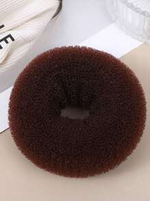 1 pieza Molde para hacer moños redondos, accesorio de cabello versátil coreano para hacer moños despeinados, chignons, herramienta de peinado para cabello caído - Multicolor - Ver 9