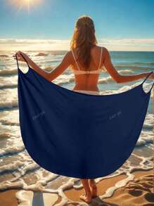 Women Casual Sarong Wrap Cami Dress, Sexy Beach Vacation Summer Dress