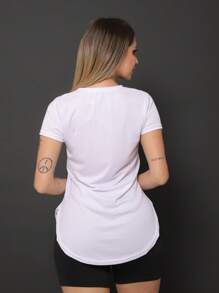 Blusa Feminina Tapa Bumbum Dry Fit Academia Fitness Lisa