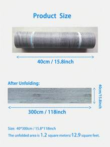 1 Roll Self Adhesive Floor Tiles, Peel And Stick Vinyl Flooring Roll For Quick And Budget-Friendly Room Makeover. Waterproof, Non-Slip Floor Vinyl For Bathroom, Bedroom, Kitchen, Wall & Home Decor. Easy DIY Wallpaper, Wall Stickers, Tile Stickers, Wall Art For Fast Renovation. - Multicolor - View 10