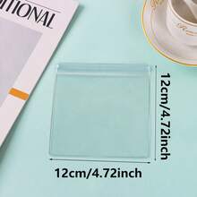 10 Pack Clear PVC Jewelry Zipper Bags - Multi-Size Resealable Plastic Pouches For Bracelets, Rings, Earrings Storage - Dustproof Airtight Travel Organizer