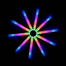 40PCS Foam Glow Stick, 3 Kinds Of Flash Mode Suitable, Glow Party Supplies, Suitable For Wedding Parties, Music Carnival, Birthday, Valentine's Day Party And Other Festive Atmosphere Decoration