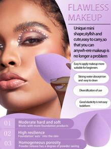 50个装美妆蛋套装，美妆蛋套装，多色美妆蛋，粉底晕染美妆蛋，干湿两用美妆蛋，粉底霜和粉饼两用，打造无瑕妆容，不含乳胶，干湿两用粉底，完美底妆，适用于液体、膏状和粉状粉底，不含乳胶，双用途美妆粉扑，适合所有肤质，化妆品，价格实惠，房间装饰，梳妆台，旅行，卧室，化妆配件，粉扑，美妆蛋，粉扑，美妆海绵，价格实惠，圣诞礼物，化妆品，化妆工具，便宜货，礼物，女士礼物，圣诞礼物