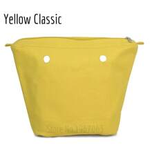 New 1pc Waterproof Obag Inner Classic Mini Canvas Organizer Insert Lining Zipper Pocket For Standard Classic Mini O Bag Accessoires - Multicolor - View 15