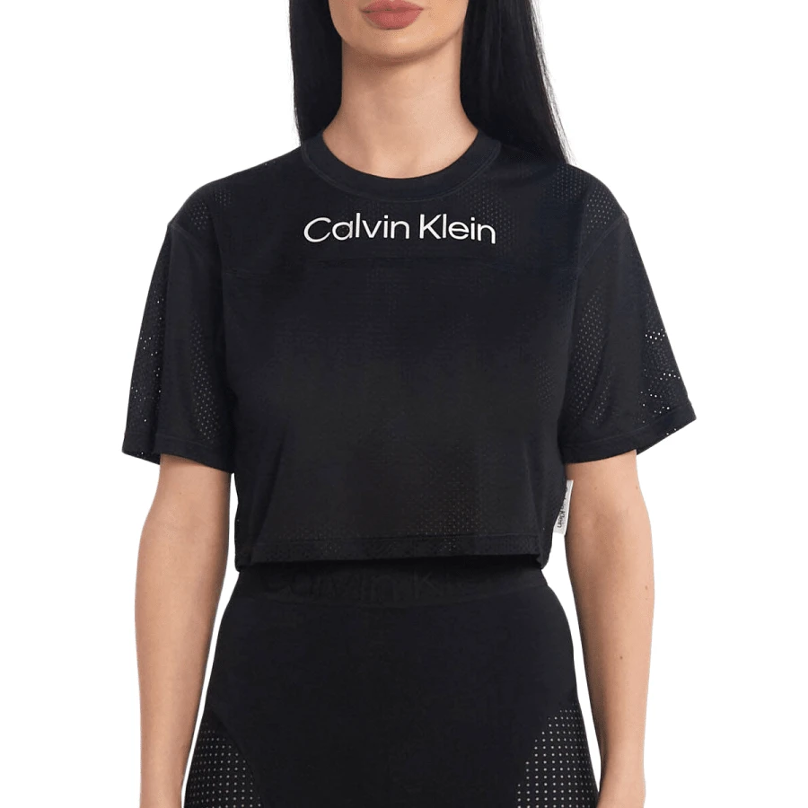 Calvin Klein PW - SS T-Shirt (Cro - Black beauty - View 1