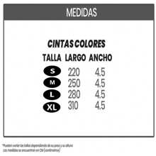 Cinta Grado Azul para Artes Marciales, Taekwondo y Karate Tusah - Azul - Ver 6