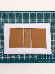 Precision Crafted Cutting Guide Ruler - Suitable For DIY Projects, Book Covers And Photo Albums