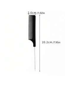 Men's Large Pompadour Comb, Rattail Comb, Hair Styling Comb, Grooming Comb, Cutting Comb, Pintail Comb, Pomade Comb