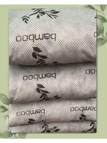 5 piezas Almohada de fibra de silicona hipoalergénica lavable de la serie gris para dormitorio y sala de estar, núcleo de almohada de bambú de primavera de 50x70cm