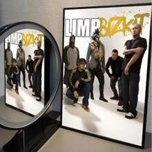 1 Piece Unframed Pop Posters Wall Arts Limp Bizkit Poster Poster Paper Print Home Living Room Bedroom Entrance Bar Cafe Art Painting Decoration