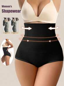 1 Pc Seamless High Waist Shaping Panties Slimming Tummy Control Waist Trainer Body Shaper Shapewear For Women Underwear Women's Underwear Sheath Flat Belly Woman Lingerie Briefs Butt Lifter